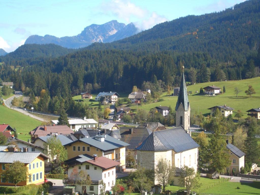 Haus Ortner Daire Russbach am Pass Gschütt Dış mekan fotoğraf