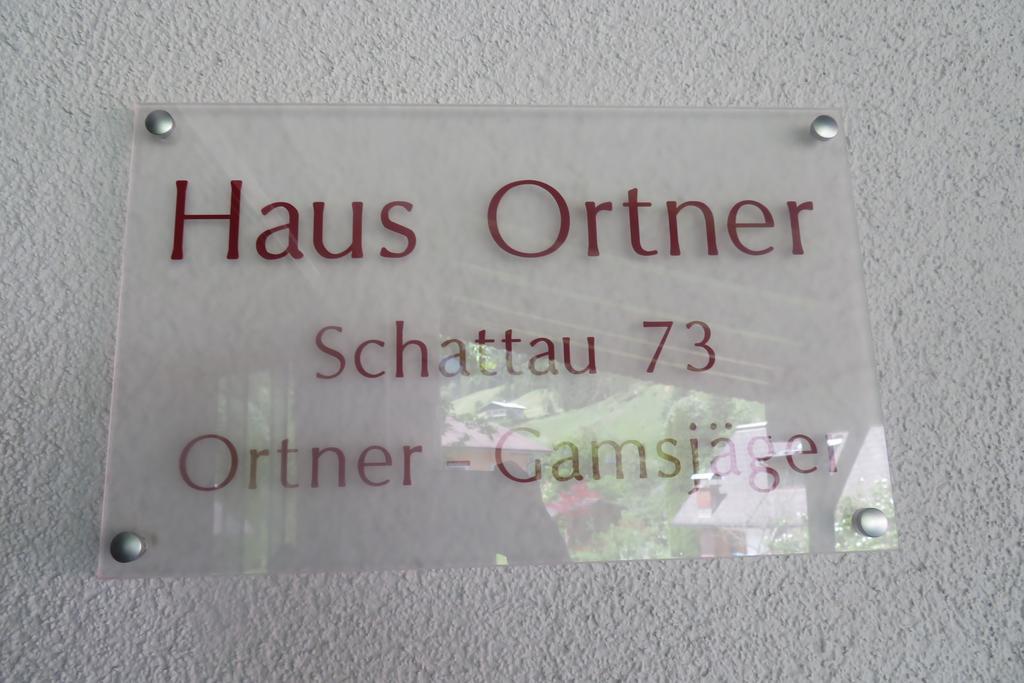 Haus Ortner Daire Russbach am Pass Gschütt Dış mekan fotoğraf