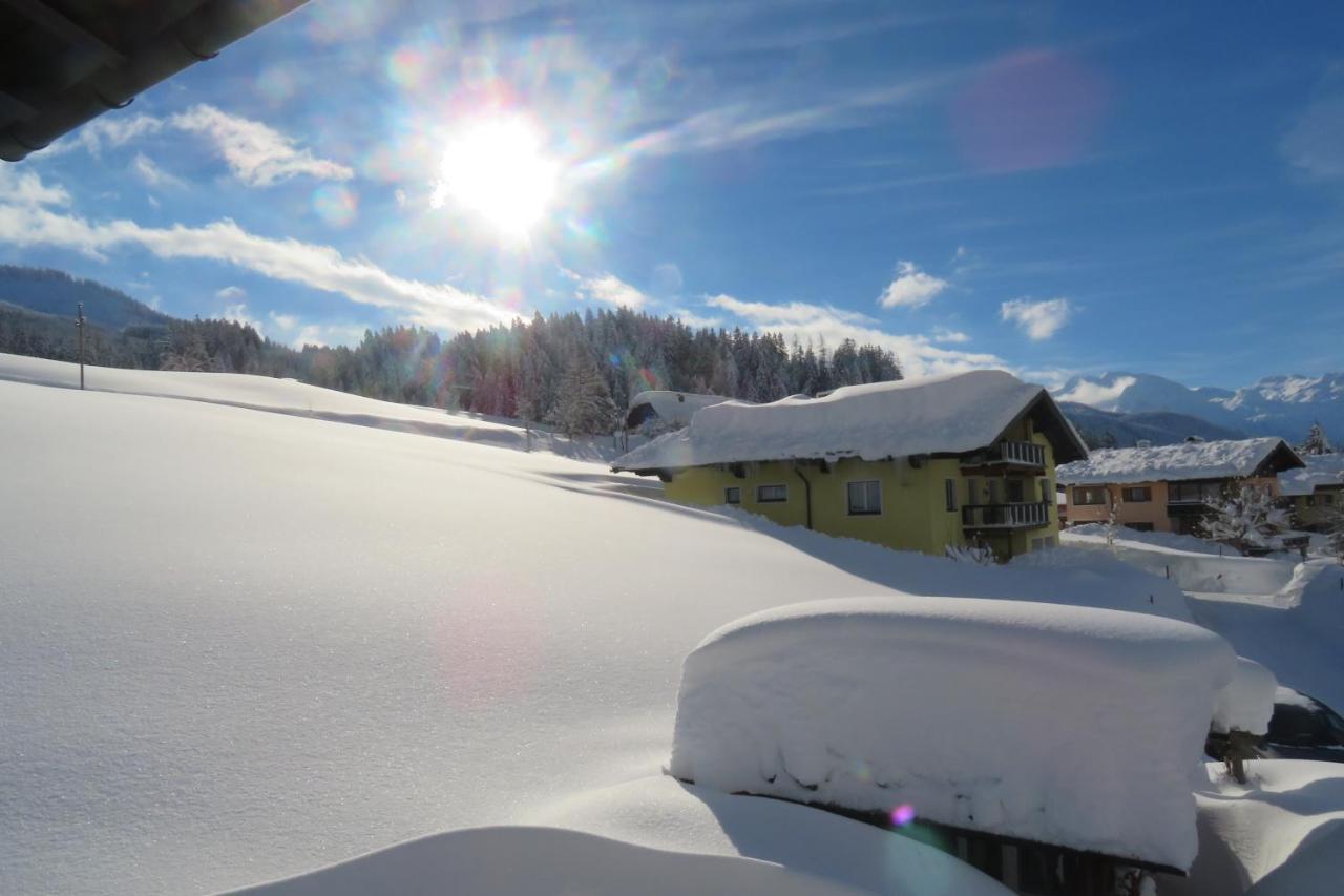 Haus Ortner Daire Russbach am Pass Gschütt Dış mekan fotoğraf